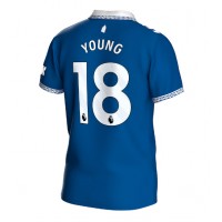 Maglie da calcio Everton Ashley Young #18 Prima Maglia 2023-24 Manica Corta